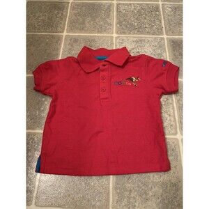 Coogi Baby Boys Casual Polo Shirt Size 3-6 Months Red